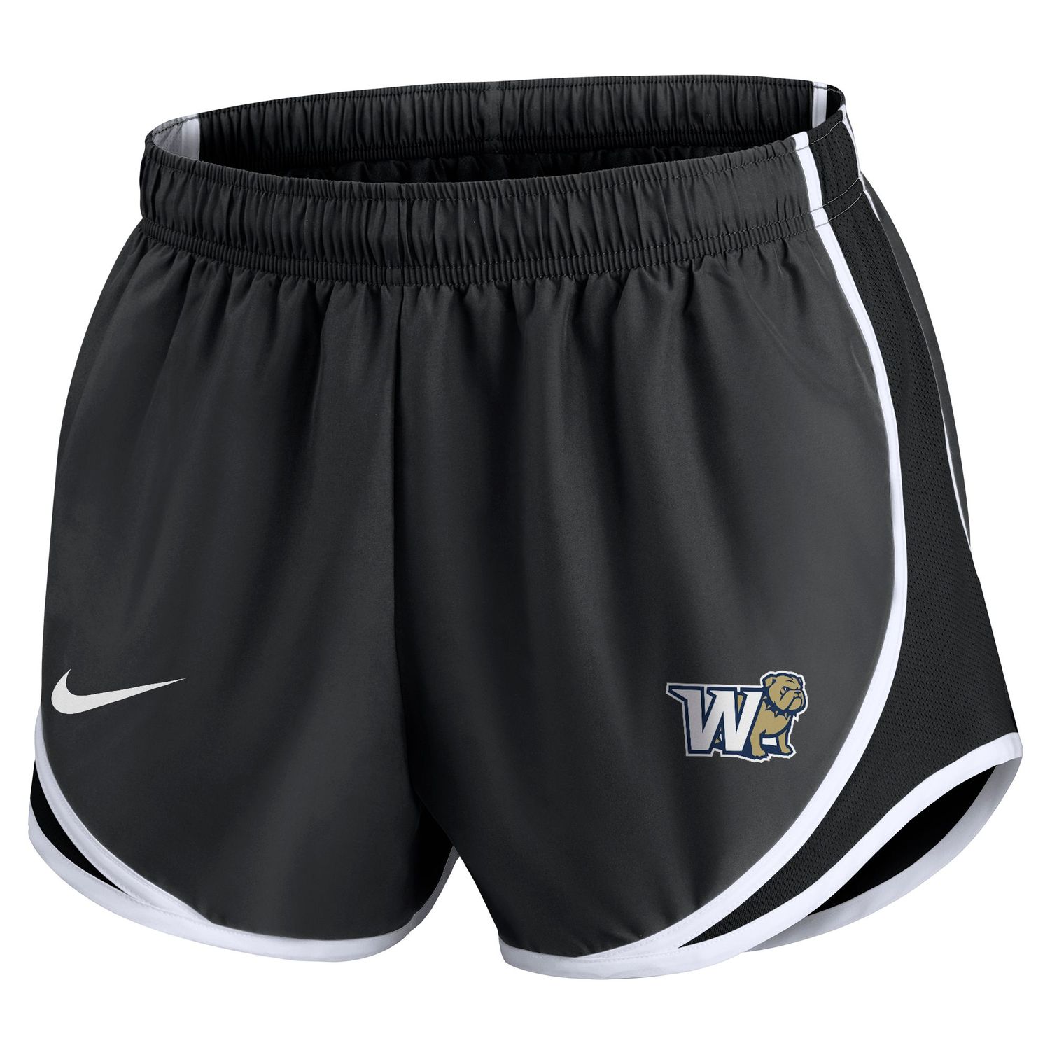 3" Black W Full Standing Dog Tempo Short