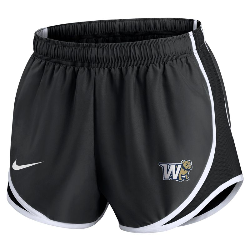3" Black W Full Standing Dog Tempo Short