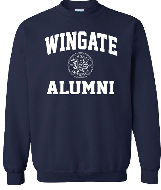 Navy Alumni Basic Seal Crewneck Sweatshirt, Size: SM
