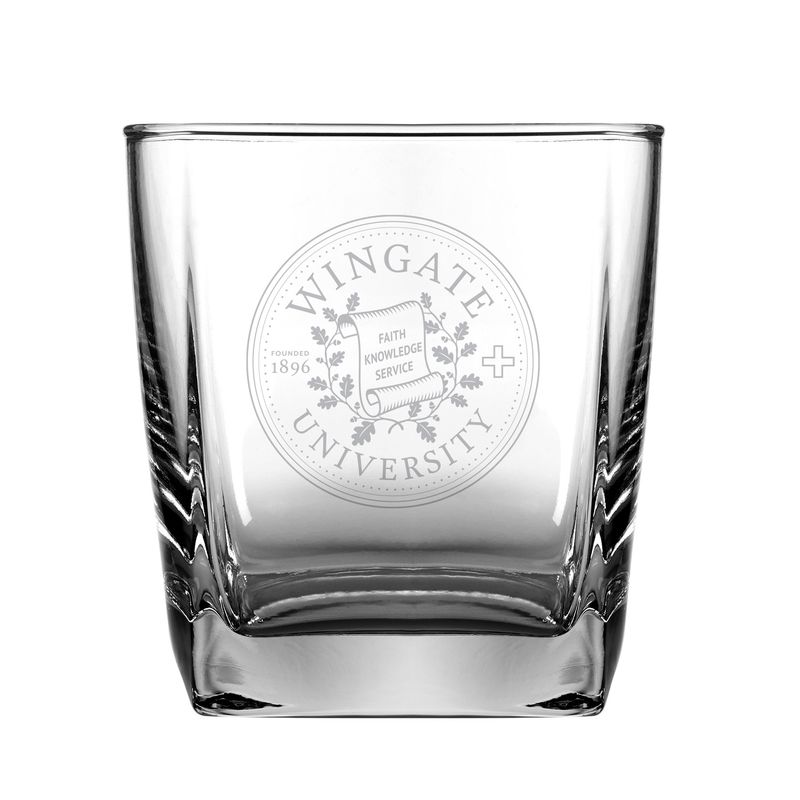 (IN STORE PICK UP ONLY) 11oz Laser Etched Seal Round Rock Glass