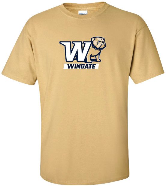 Vegas Gold W Half Dog Wingate Short Sleeve T Shirt, Size: SM