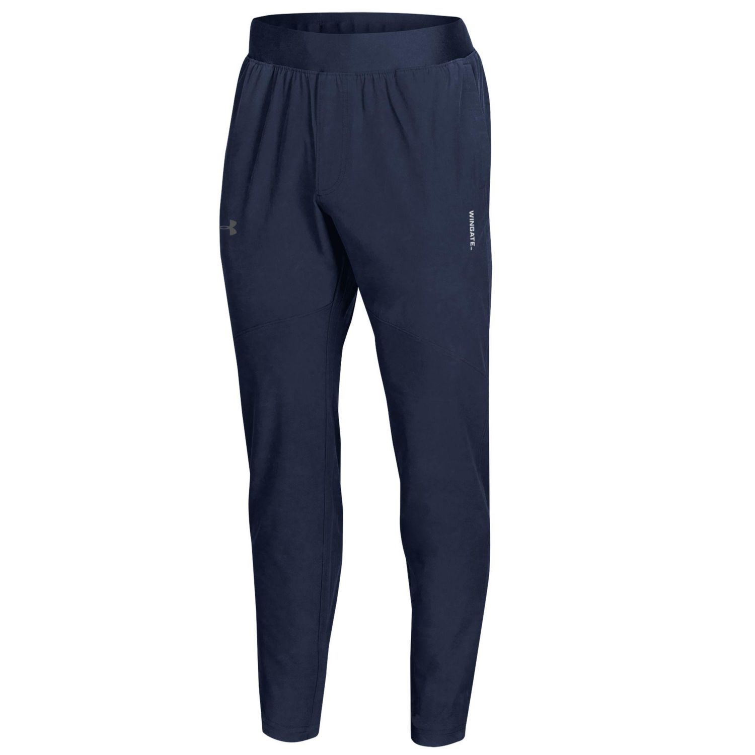 Navy Wingate Embroidered Stretch Woven Pant, Size: LG