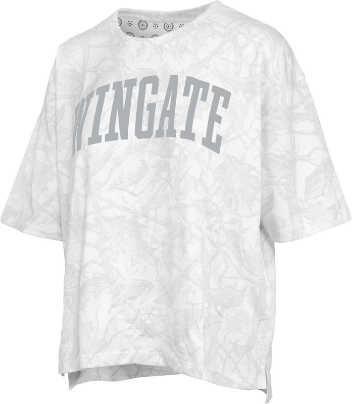 Icy Woodland Camo Wingate Coastal Arch Sheet Short Sleeve T Shirt
