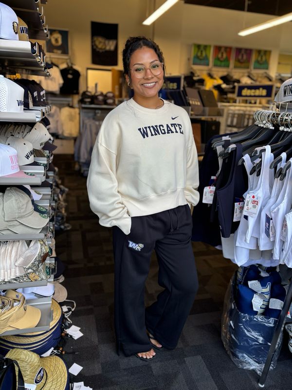 Ladies Natural Wingate Dog Head Phoenix Fleece Crew
