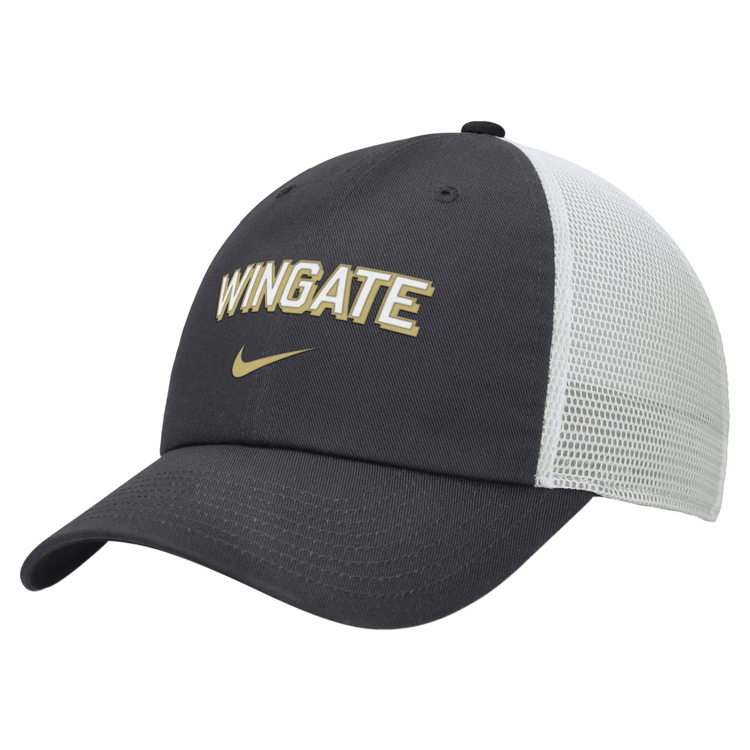 Navy Wingate 6 Panel Unstructured Club Cap Trucker Hat