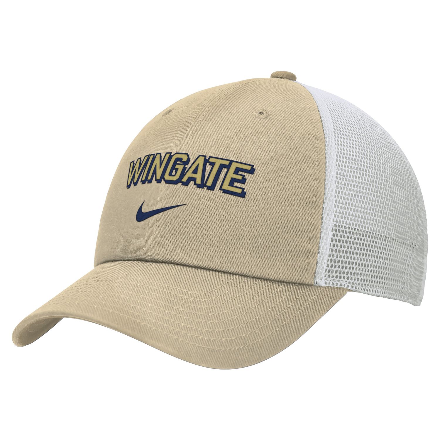 Vegas Gold Wingate 6 Panel Unstructured Club Cap Trucker Hat