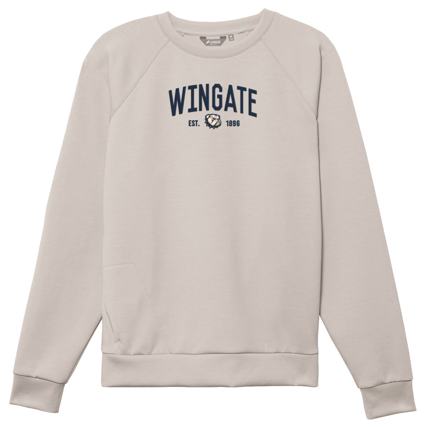Mineral Wingate University Bulldogs Monterey Crewneck Sweatshirt, Size: SM