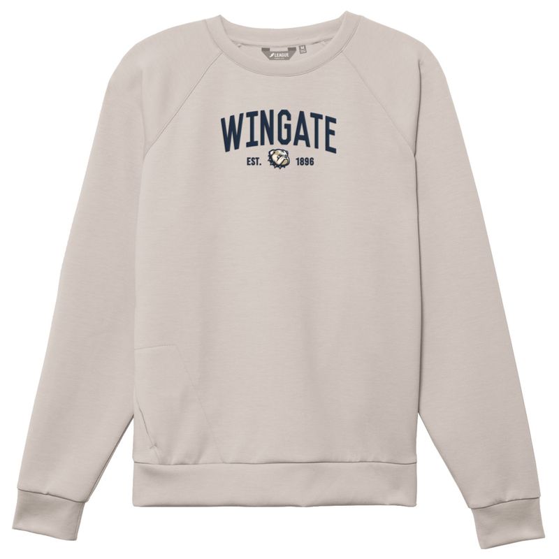 Mineral Wingate University Bulldogs Monterey Crewneck Sweatshirt