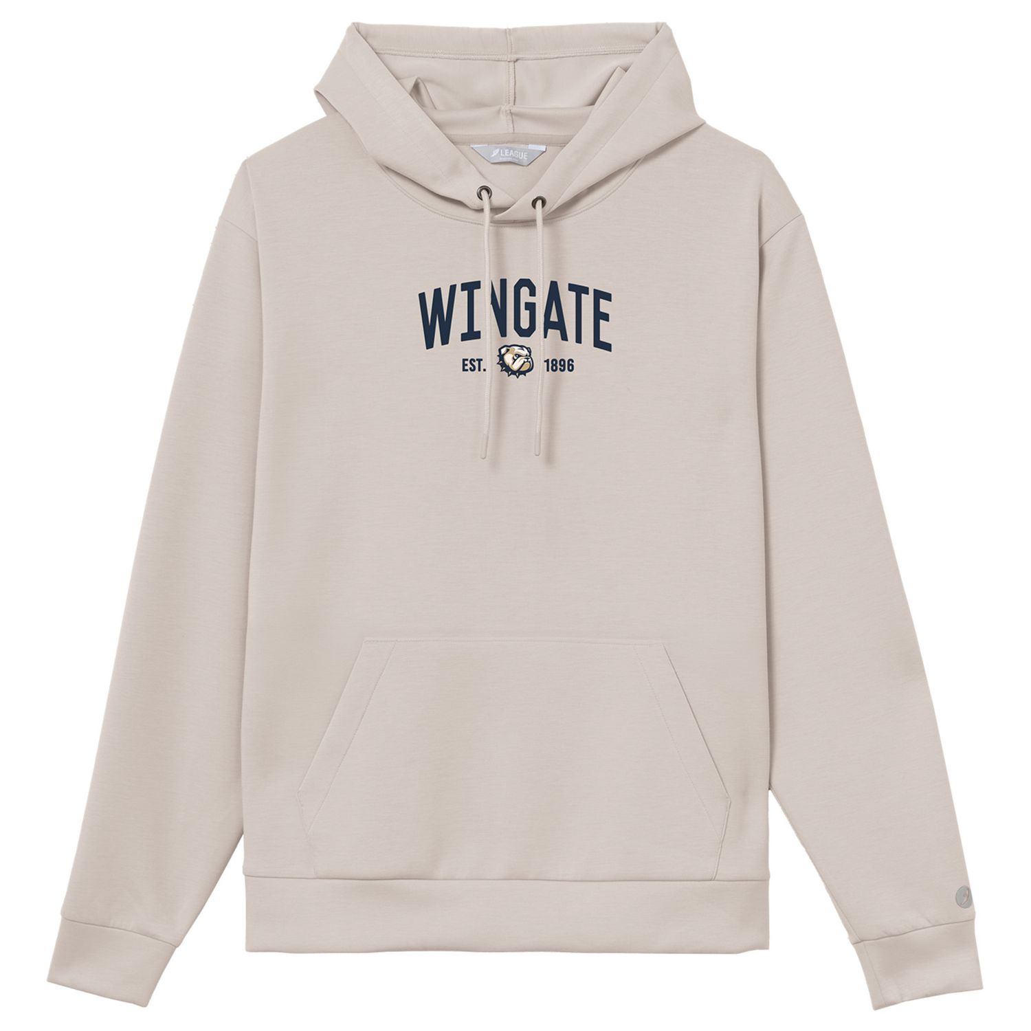 Mineral Wingate University Bulldogs Monterey Hoodie Sweatshirt, Size: SM