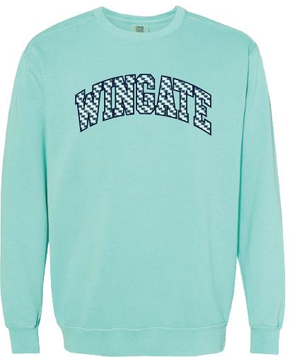 Chalky Mint Wingate Crewneck Sweatshirt, Size: SM