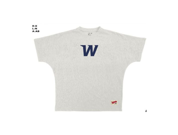 Oatmeal Wingate Flannigan Modesto Short Sleeve Batwing T Shirt, Size: SM