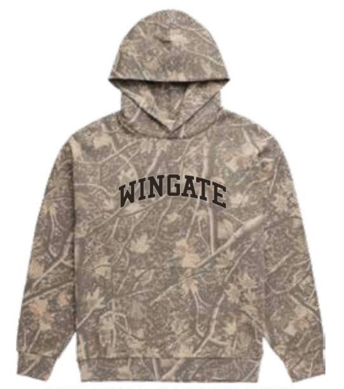 Camo Wingate Oversized Hoodie Sweatshirt