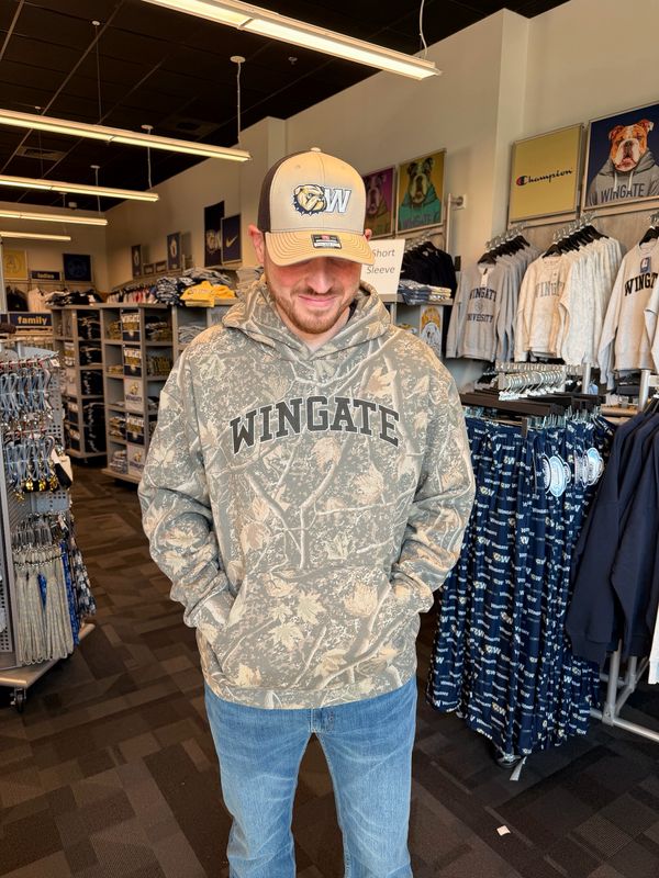 Camo Wingate Oversized Hoodie Sweatshirt