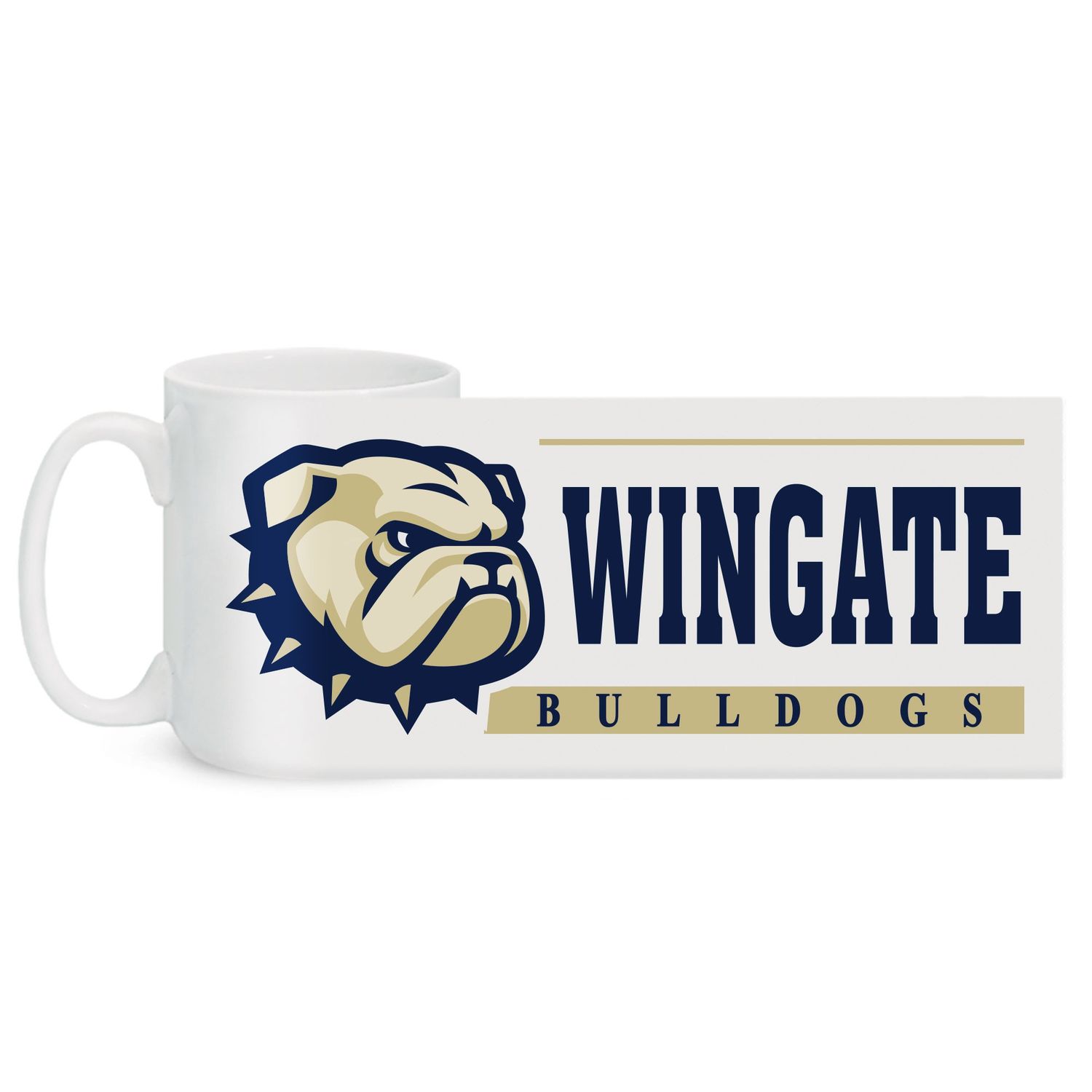 (IN STORE PICK UP ONLY) 15oz Colormax Dog Head Wingate Bulldogs El Grande Mug