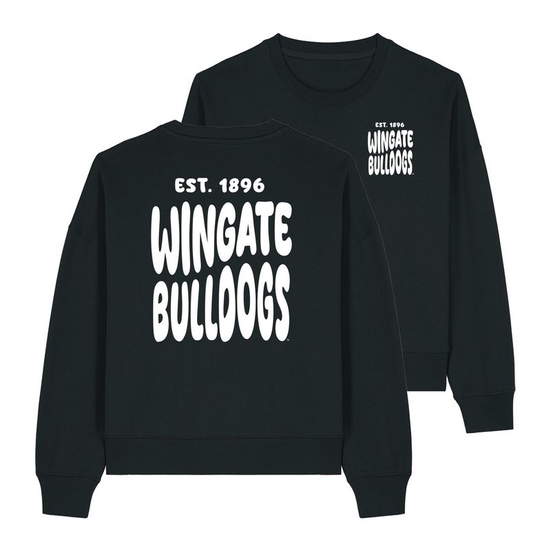 Black Est 1896 Wingate Bulldogs OC Crewneck Sweatshirt