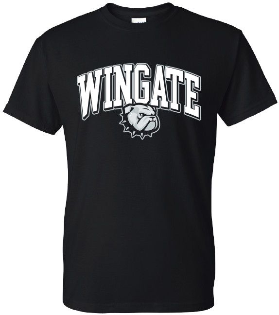Black Wingate Dog Head Short Sleeve T Shirt