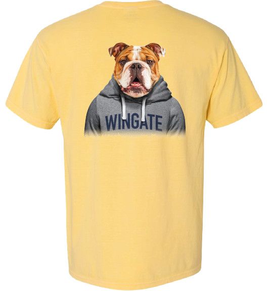 Vegas Gold Wingate Bulldogs Lifelike Dog Short Sleeve T Shirt