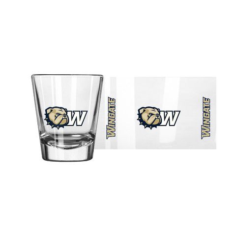 2oz Full Color Dog Head W Shot Glass
