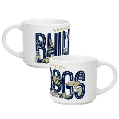 14oz Regina Doodles Art Wingate University Bulldogs Nolan Mug