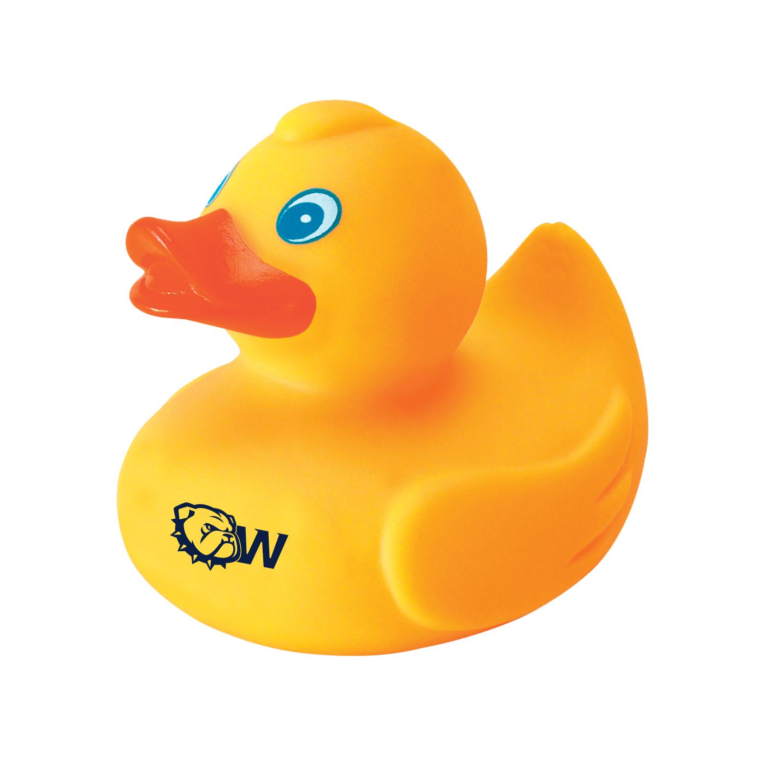 3" x 1.75" Small Dog Head W Rubber Duck