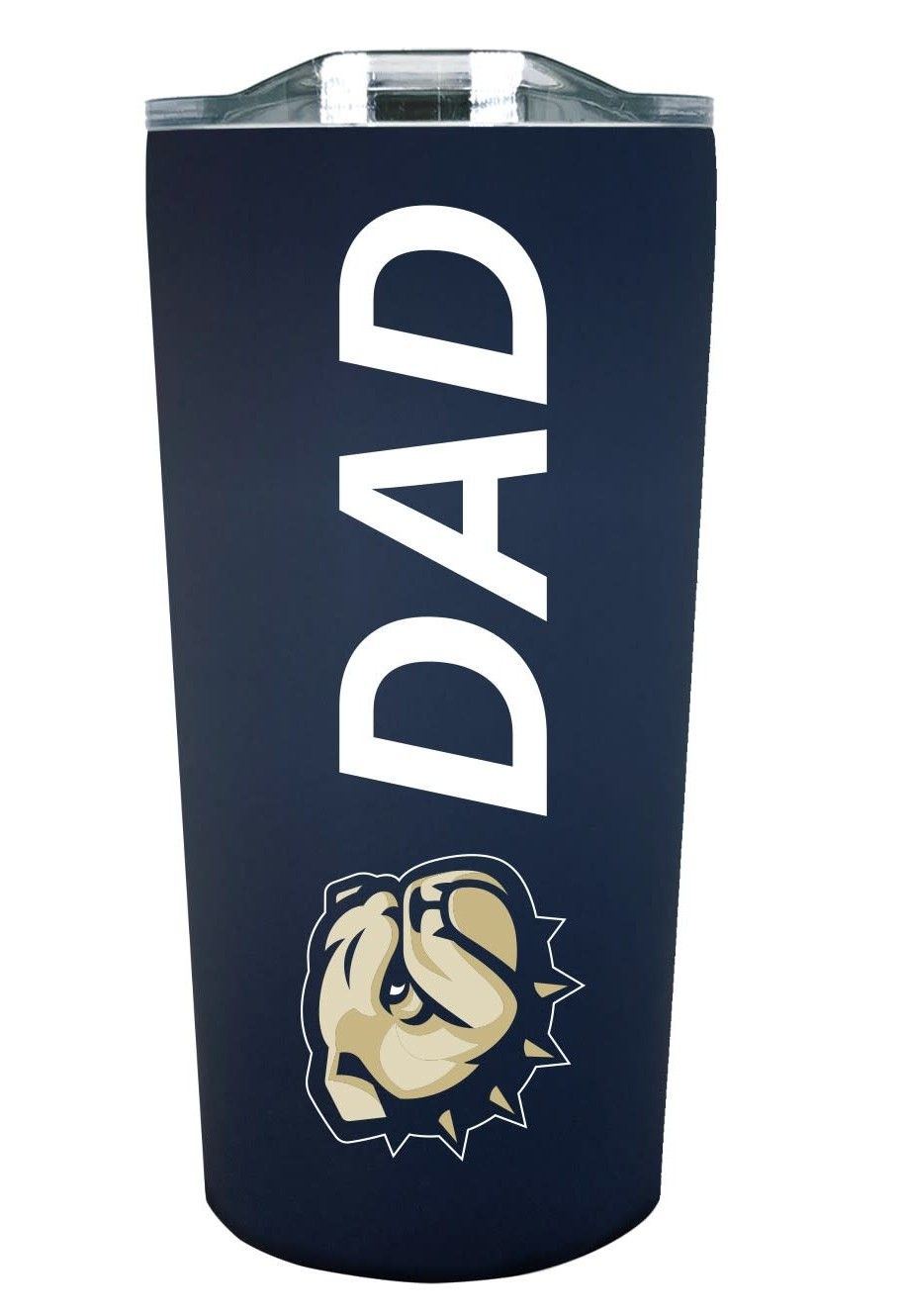 18oz Navy White DAD Soft Touch Tumbler Set