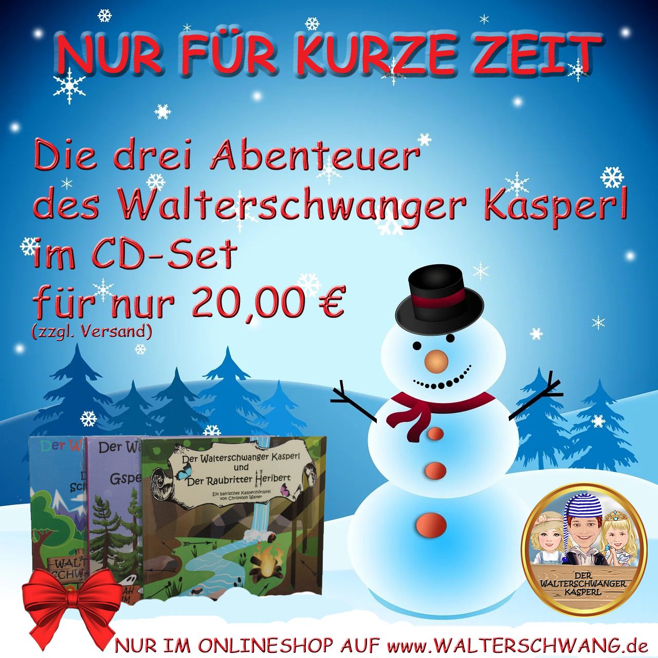 CD-Set Die drei Abenteuer