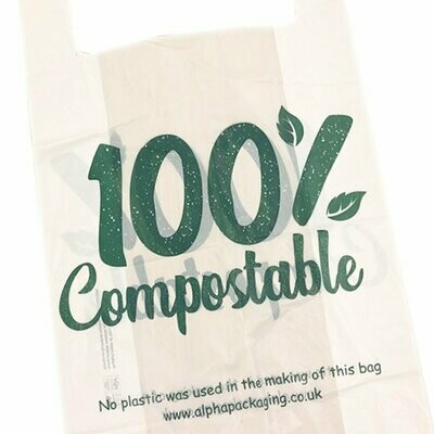 100% Compostable Vest Bags