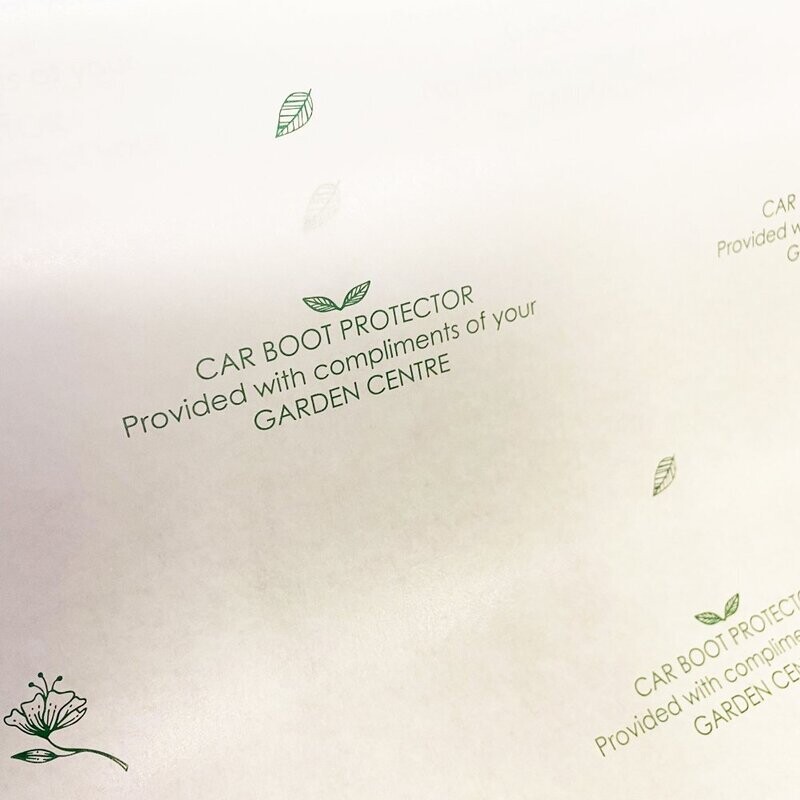 Paper Garden Centre Car Boot Liners 500mm x 300m *NEW DESIGN*