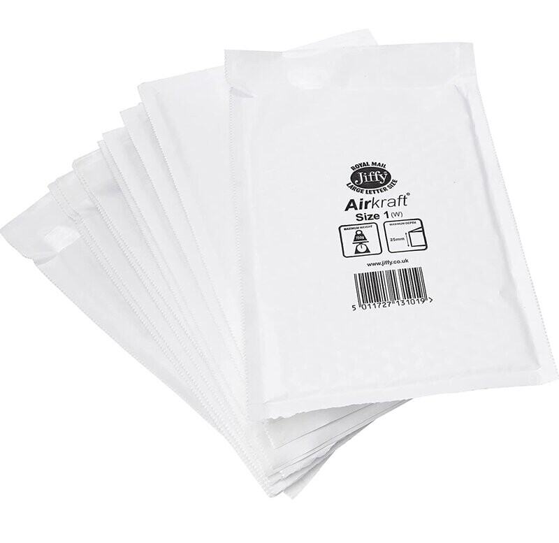 Airkraft White Jiffy Bag