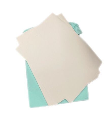 White Mechanical Paper Car Floor Mats (flat packed in 500's) 375 x 500mm