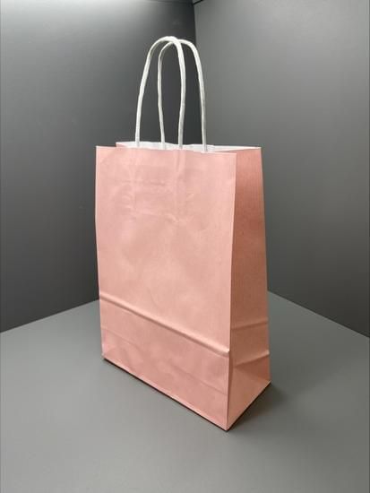 PINK Twist Handle Paper Bags