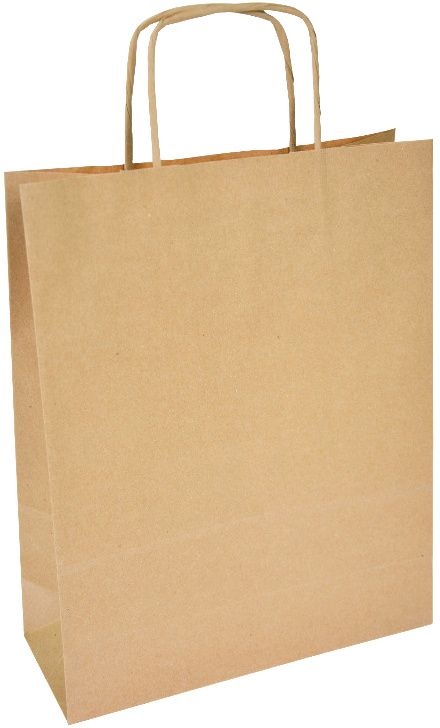 BROWN Twist Handle Paper Bags