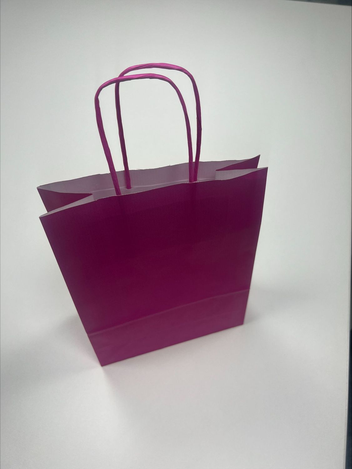 CERISE Twist Handle Paper Bags