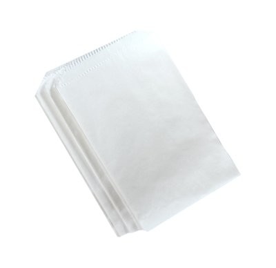 White Paper Newsagents Paper Bags 33gsm