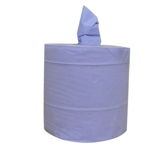 High Quality Blue Centrefeed towel 2ply 150m x 175mm x 70mm 6 per case