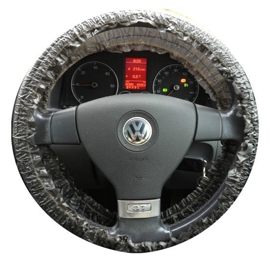 SPECIAL OFFER Black Elastic Steering Wheel Covers