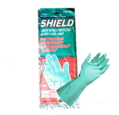 SPECIAL OFFER Green Nitrile Kitchen Gloves