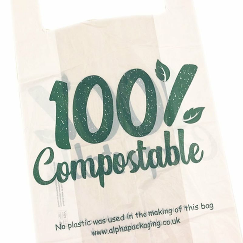 100% Compostable Vest Bags 100% Compostable Vest Bags