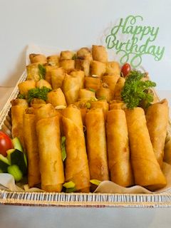Lumpia with Meat x50