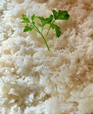 White Rice (Medium Tray)