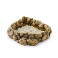 EXO TERRA CORNER PEBBLE DISH LG