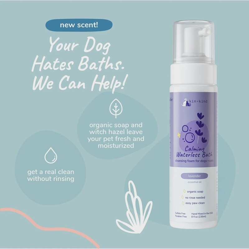 K+K LAVENDER WATERLESS BATH