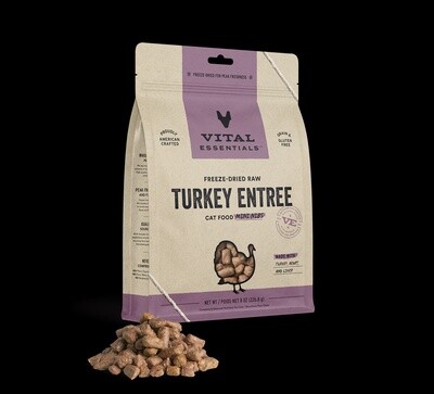 VE CAT FD TURKEY MINI NIBS 12 OZ