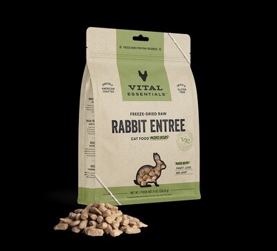 VE CAT FD RABBIT MINI NIBS 12 OZ