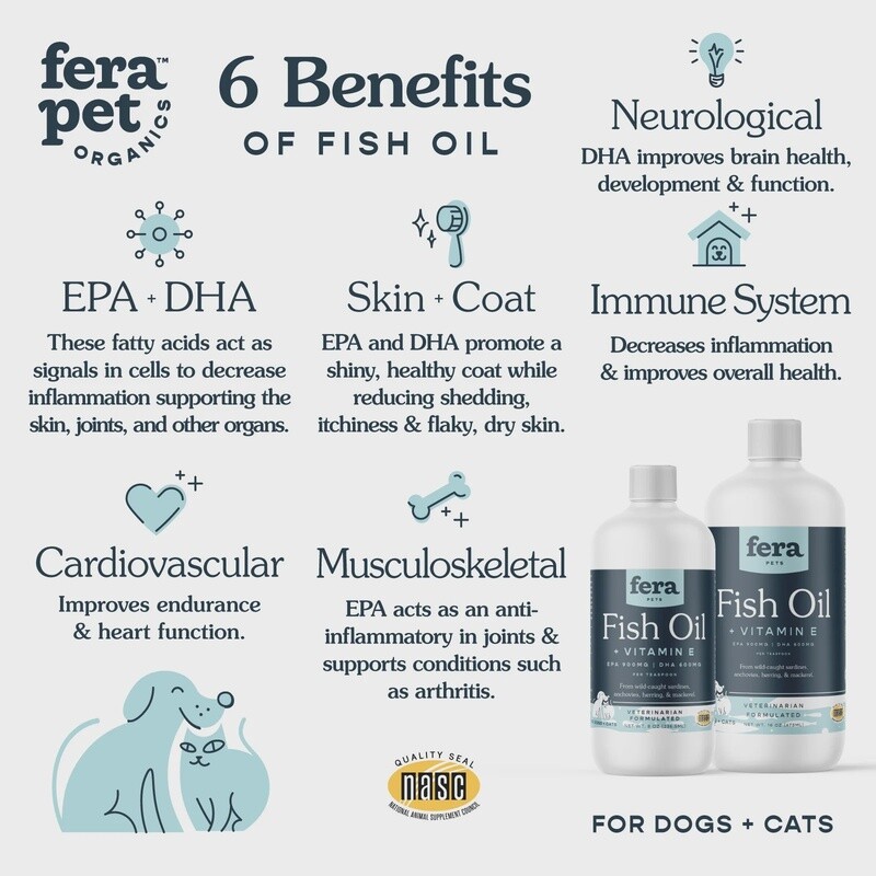 FERA FISH OIL 16OZ