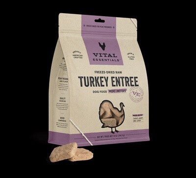 VE DOG FD TURKEY DINNER PATTIES 14 OZ