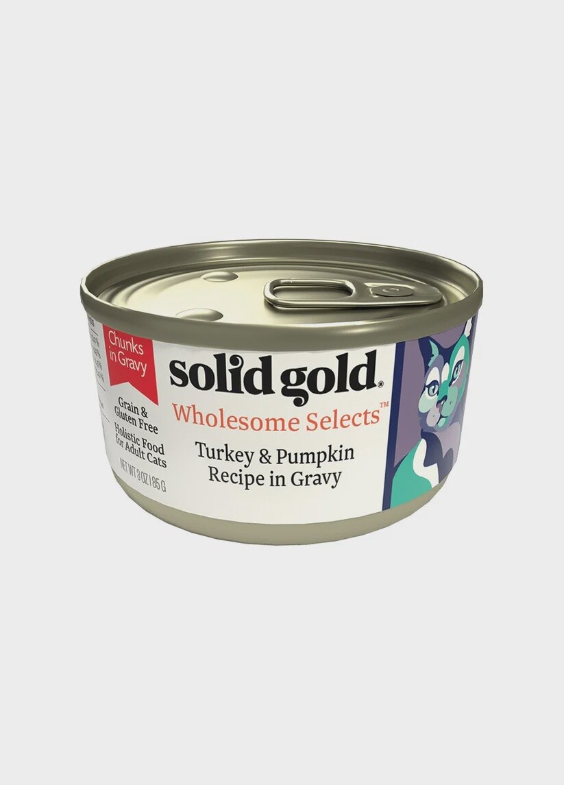 SLD G CAT WHOLESOME TURKEY AND PUMPKIN 3 OZ