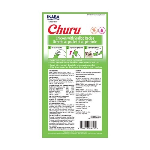 CHURU CHICKEN W/ SCALLOP 4 PK
