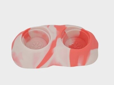 PANGEA ULTIMATE FOOD DISH PINK MARBLE