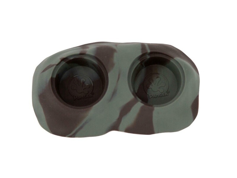 PANGEA ULTIMATE FOOD DISH GRAY CAMO MARBLE